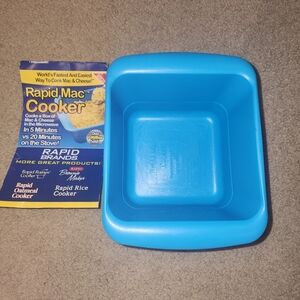 Rapid mac cooker for microwave pasta